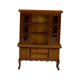 thumbnail image 2 of Estantería de madera para muebles de casa de muñecas a escala 1:12, decoración para sala de estar y maquetas pequeñas. Nuez, 2 of 9