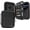 Black, variant on Portfolio Case for 11 Inch iPad Pro M4/M2/M1/iPad Air M3/M2/2025 iPad A16, 10.9-in iPad Air 5/iPad 10 Carrying Storage Sleeve Bag with Accessories Compartment
