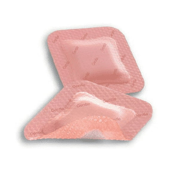 Smith & Nephew Silicone Foam Dressing | Allevyn Gentle Border Lite 3 X 3 Inch Square Adhesive | Hydrocellular Foam Dressing | Sterile Wound Dressing | Hydro Bandaids | Silicone Bandages