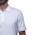 thumbnail image 3 of Playera Polo Para Hombre De Algodón Pima y Tela Spandex Unbranded Co  Polo Shirt White M, 3 of 6