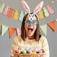thumbnail image 5 of Nsxcdh Children Bunny Glasses Easter Props,Colorful Rabbit Ear Glasses with Eggs and Chicks for Holiday Dress-Up and Photo Booth, 5 of 6