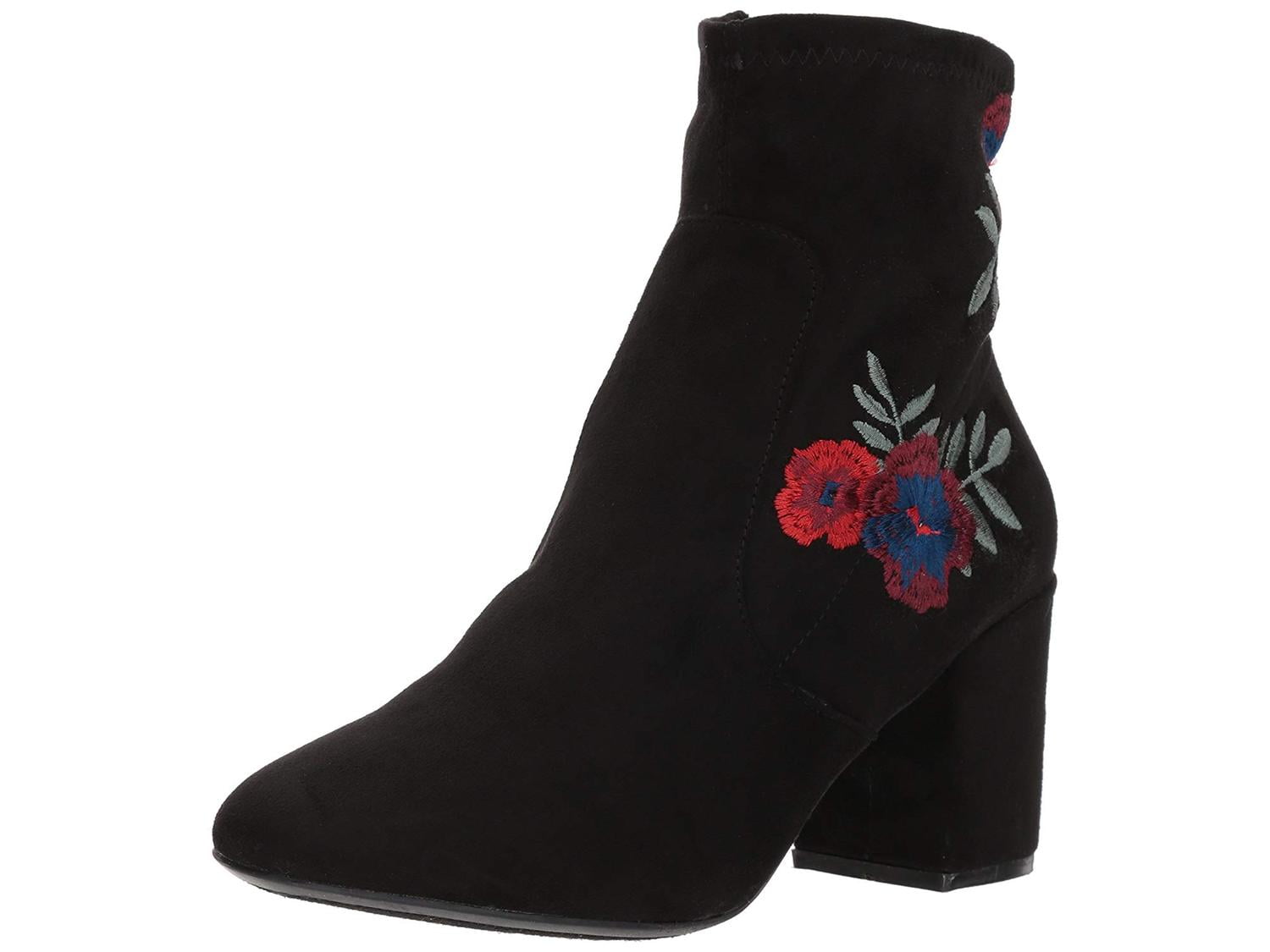 rampage black ankle boots