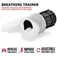 thumbnail image 3 of Lung and Fitness Trainer Breathing Exercise Device Silicone Lung Health Exerciser with Adjustable Resistance Levels, 3 of 13