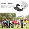 thumbnail image 3 of DECORNIJIA 2Pairs Bike Front Container Strap Adjustable Load-bearing For Children Daily Use 8.7x0.8x0.2in, 3 of 8