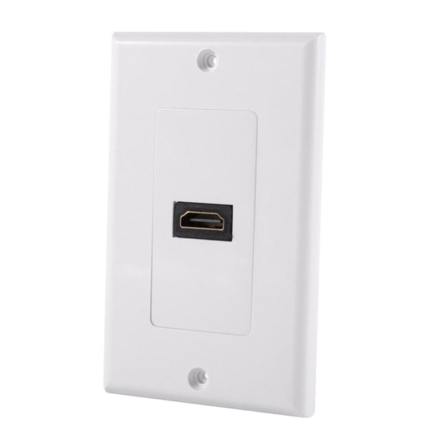 Panel De De Distribución Y Organización , Paso De Audio / Video 4K De Una So A Través De De Pared Componente P Sunnimix Placa de pared HDMI 4K