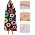 thumbnail image 4 of Sweet-tropical-pattern Wearable Blanket Women Men Hooded Blanket Adult Plush Poncho Lightweight Soft, 4 of 6