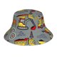 thumbnail image 1 of Fotbe Funny Construction Sombrero Tipo Pescador con Estampado – Sombrero de Sol de Algodón de Moda para Playa, Golf, Pesca, 1 of 6