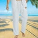 thumbnail image 1 of Ceisia Men's Relaxed Lightweight Casual Gift Loungewear Pants Soft Breathable Leather Label Decor Multi-Color, 1 of 3