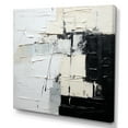 thumbnail image 2 of Designart "Scandinavian Modernity Art In Black And Beige" Abstract Painting Canvas Wall Art, 2 of 7