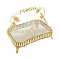 thumbnail image 2 of DOLITY Decorative Fruit Plate, Cupcake Holder, Dried Food Plate, Fruit Storage Tray for Square L, 2 of 9