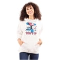 thumbnail image 3 of Popeye Surf's Up Hawaii Cartoon Hoodie Sweatshirt Women Men Brisco Brands S, 3 of 6