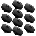 thumbnail image 2 of 10Pcs Floor Mat Clips Fastener Carpet Fixing Grips Clamps Anti-Slip Buckle Plastic Carpet Clip for Auto Truck Rugs Pad Black, 2 of 8