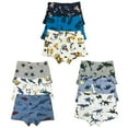 thumbnail image 1 of B&Q Toddler Boys 9-Pack Cotton Boxer Briefs | Sizes 4T-8T | High-Quality Comfort and Durability, 1 of 5