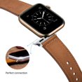 thumbnail image 2 of Adecuado para correa de reloj Apple 3/4/5/6/se correa de cuero de moda retro iwatch7 correa de Apple, 2 of 6