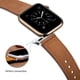 thumbnail image 5 of Adecuado para correa de reloj Apple 3/4/5/6/se correa de cuero de moda retro iwatch7 correa de Apple, 5 of 6