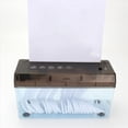 thumbnail image 2 of 2X USB Electric Dual Purpose Paper Shredder Desktop Mini Financial Bill A4 Paper Shredder Paper Cutter for Home Office, 2 of 5