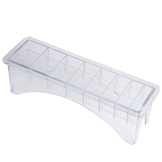 Caliper Organizer, Limit Comb Organizer Plastic Caliper Comb Organizer Case Limit Comb Storage Case, Hair Clipper Professional Use For Storing Limit Combs 8 Slots,10 Slots