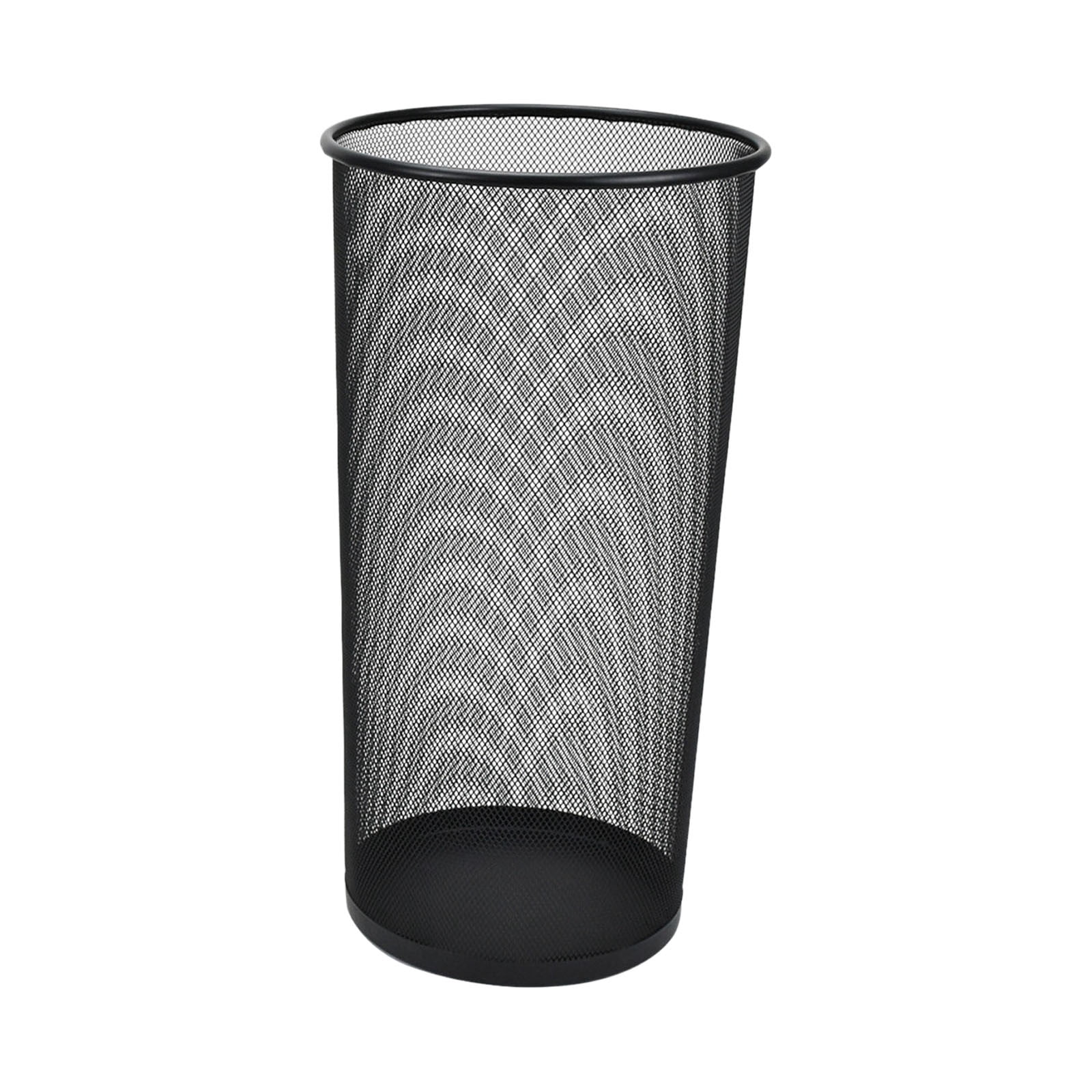 2 Pack Large Metal Mesh Umbrella Stands - 10.5x20 Inch Freestanding Umbrella Holder for Entryway, Organizes Canes, Walking Sticks & Wrapping Paper - Home, Office & Hotel Storage Solution