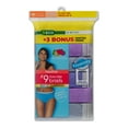 thumbnail image 2 of Fruit of the Loom Women's Cotton Low-Rise Brief Underwear, 6+3 Bonus Pack, 2 of 5