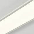 thumbnail image 6 of Garwarn 39.4 Inch Dimmable Metal LED Ceiling Light,Slim, Edge Lit - 48W Full Spectrum Linear Ceiling Lamps,3000-6500K Modern Ultra Thin Low Profile Light Fixture for Kitchen, Home & Office Hallway, 6 of 21