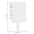 thumbnail image 2 of UPGRATOR Rectangular Sublimation Blank Photo Frame Wooden Display Photos for Graduates 1Pcs, 2 of 8