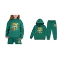 thumbnail image 4 of KidS Jesus Loves You Hooded Sweatshirts Long Sleeve Warm Graphic Hoodies Girls Loose Pullover Jogging Pants 2 Piece Fall Winter Clothes Cute Sweatshirt 6-7 Years Cute&nbsp;Boys Girls&nbsp;Clothing, 4 of 5