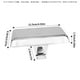 thumbnail image 1 of Soportes metálicos con peso para calcetines navideños y almohadillas protectoras | Colgadores discretos para repisas, soportes de TV y escaleras | Paquete de 1, 1 of 1