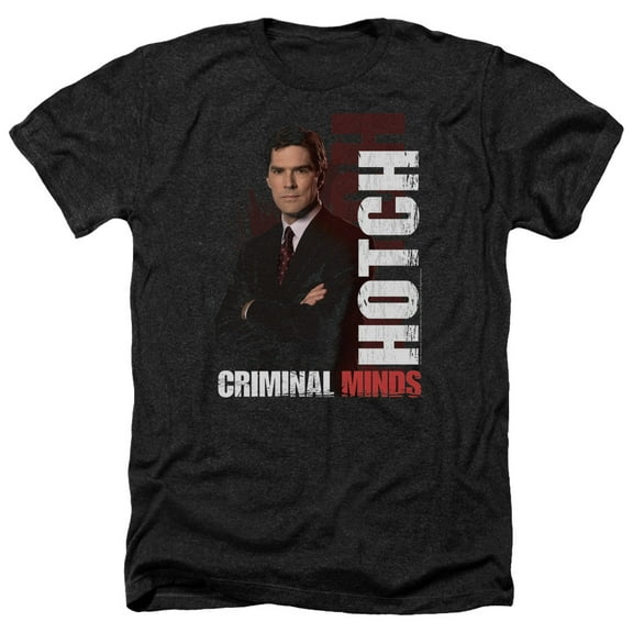 Criminal Minds - Hotch - Heather Short Sleeve Shirt - XXX-Large