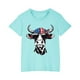 thumbnail image 1 of Vestido Corto de Verano Niños Niños Niñas Camiseta de Algodón Cuello Redondo Lindo Día de la Independencia Imprimir Top, 1 of 7
