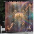 thumbnail image 4 of Ambesonne Outer Space Shower Curtain, Eternity Fantasy, 69"Wx70"L, Purple Tan, 4 of 5