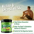 thumbnail image 3 of NATURELO Magnesium Powder - Whole Food Calm Magnesium Powder with Quinoa, Cauliflower, & Flaxseed for Stress Relief, Raspberry Lemon 40 servings, 7oz, 3 of 9