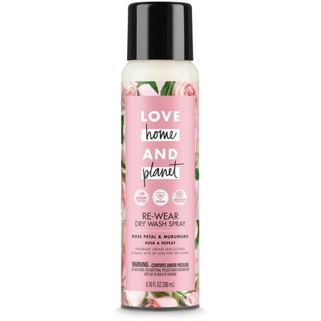 Love Home and Planet Dry Wash Spray Rose Petal & Murumuru 6.7 (Best Way To Dry Rose Petals)