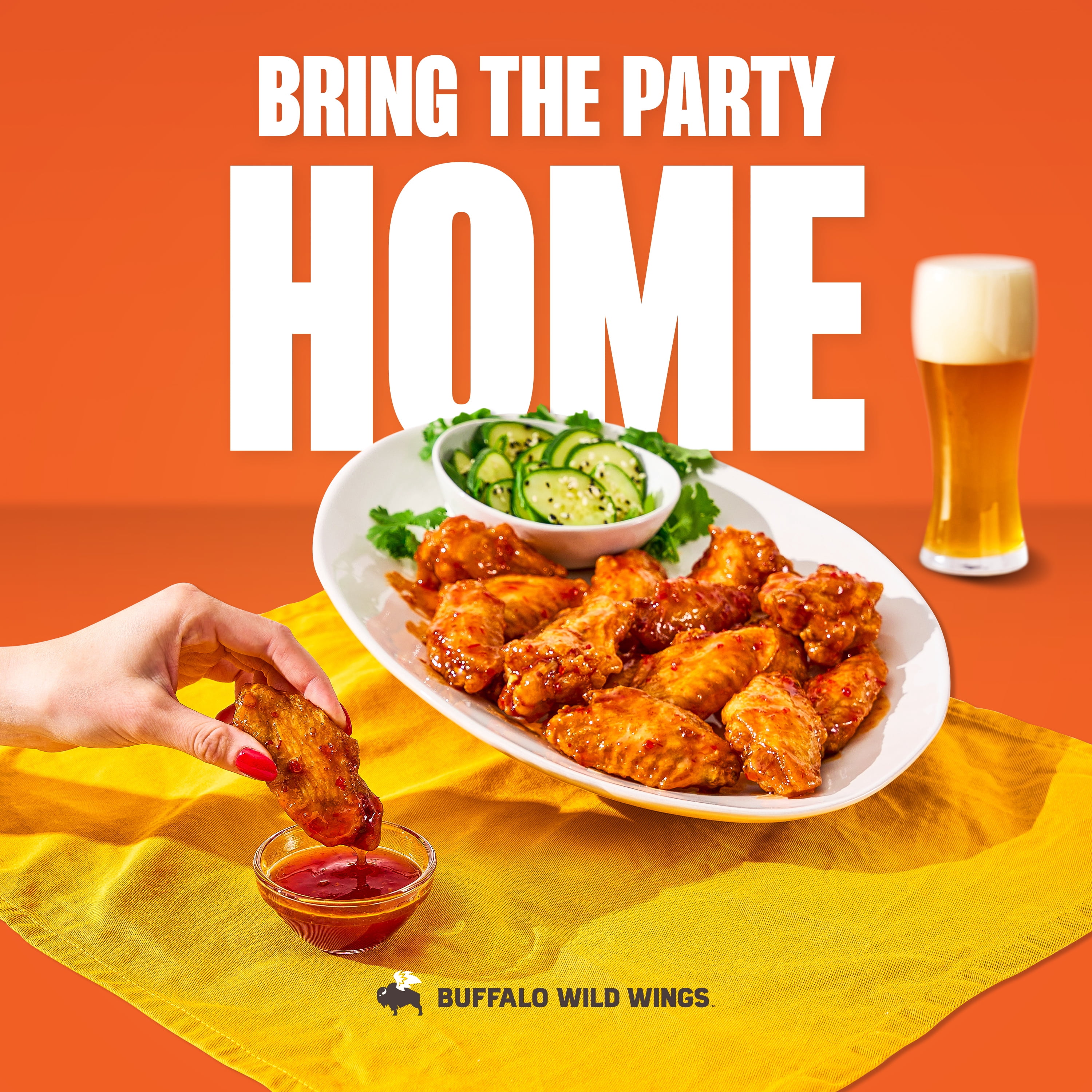 Buffalo Wild Wings Asian Zing Sauce, 12 fl. oz.