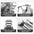 thumbnail image 2 of LSLJS Portable Ultrasonicing Cleaning Machine Small High Frequency Vibration Jewelry Glasses Watches Cleaner 360 Degree Cleaning Box, Home Kitchen Gadgets Accessories, 2 of 7