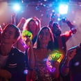 thumbnail image 4 of 2 pack - Clear LED Light up Musical Flashing Tambourine | Halloween Party Supplie, 4 of 4