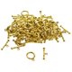 thumbnail image 2 of 50 Sets Vintage Gold Round Bar OT Toggle Corchetes Joyería DIY Hallazgos Zulema Toggle Clasps Hooks Connectors, 2 of 8