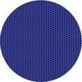 thumbnail image 1 of Ahgly Company Indoor Square Patterned Denim Dark Blue Area Rugs, 3' Square, 1 of 1