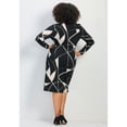 thumbnail image 2 of Avenue Women's Plus Size Darlene Jersey Wrap Dress, 2 of 2