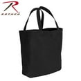 thumbnail image 1 of Rothco Canvas Camo And Solid Tote Bag - Black, 1 of 4
