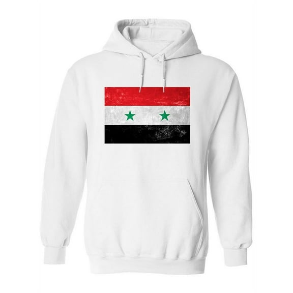 Syria Flag Design Hoodie Women -Image by Shutterstock, Female XX-Large