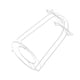 thumbnail image 1 of Inteprter Soporte para tazas de agua, estante multifuncional antioxidante para tazas, estante de drenaje para regalos de boda, organizador, cocina, Mostrada Blanco/4 Tazas Inteprter HA065408-03, 1 of 6