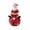 Red, variant on Twfbrm Christmas Decorations Red Christmas Bell Santa Claus for Christmas Tree Christmas Decorations Unique Christmas Bell Ornaments Christmas Bell Garland Indoor Outdoor