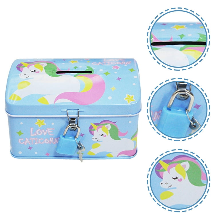 Piggy bank with key online