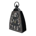 thumbnail image 2 of Vintage Metal Cowbell Table Mantle Clock Rustic Cow Bell Farmhouse Kitchen Home Decor, 2 of 5