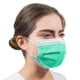 thumbnail image 1 of Cubrebocas desechable Lutema 4 Capas proteccion Verde menta, 1 of 4