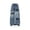 Blue-1, variant on JAJAHO Girls Baggy Jeans Y2k Girls Elastic Waist Wide Leg Denim Pants For Teens Skater Streetwear 5-16Y