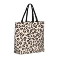 thumbnail image 3 of Single Shoulder Bag Convenience Bag 19.6×15.7×5.9in Light And Weight-Free Main Pocket Large Portable And Single Shoulder Back Leopard_1, 3 of 7