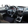 thumbnail image 6 of 2pc OE-Spec Track Design Silver Aluminum Clutch & Brake Pedal Covers For Subaru BRZ WRX STI Forester Impreza Legacy Outback Manual Transmission, 6 of 9
