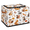 Multicolor 1, variant on ADECORIVY Bamboos Pattern Fabric Storage Bin with Lid, Foldable Storage Box Decorative Cube Organizer Basket for Closet Shelf Organizing Clothes