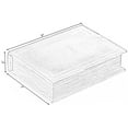 thumbnail image 4 of Decorative Vintage Book Shaped Trinket Storage Box, 4 of 7